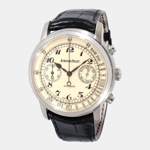 Audemars Piguet Ivory 18K White Gold 26100BC.OO.D002CR.01 Men's Wristwatch 41 mm - Audemars Piguet - Modalova