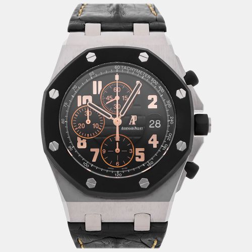 Audemars Piguet Black Stainless Steel Royal Oak Offshore 26298SK.OO.D101CR.01 Automatic Men's Wristwatch 42 mm - Audemars Piguet - Modalova