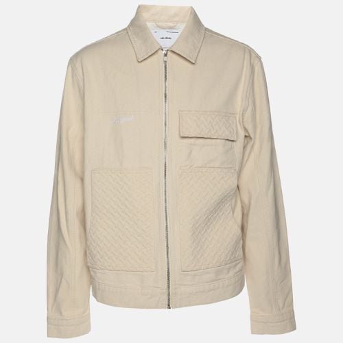 Grate Embossed Cotton Twill Jacket M - Axel Arigato - Modalova