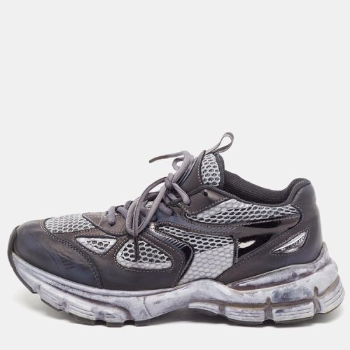 Axel Arigato Grey/Blue Mesh and Leather Marathon R Trail Sneakers Size 39 - Axel Arigato - Modalova