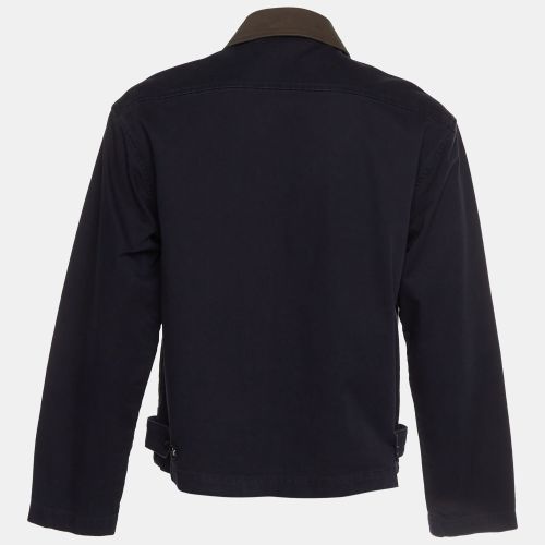 Bicolor Denim Panel Patch Work Zip-Up Jackets M - Acne Studios - Modalova