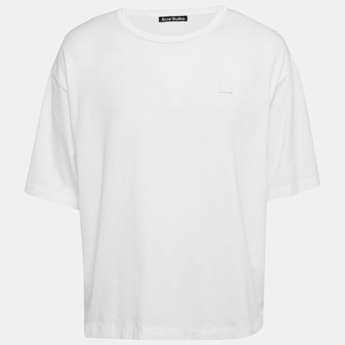 Acne Studios White Cotton Crew Neck T-Shirt XL - Acne Studios - Modalova