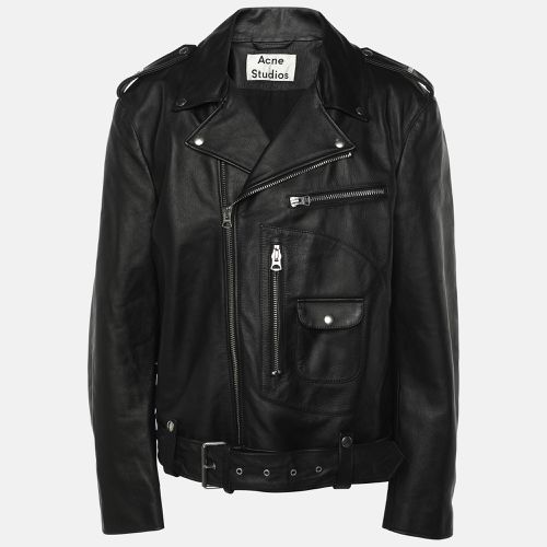 Leather Biker Jacket XXL - Acne Studios - Modalova