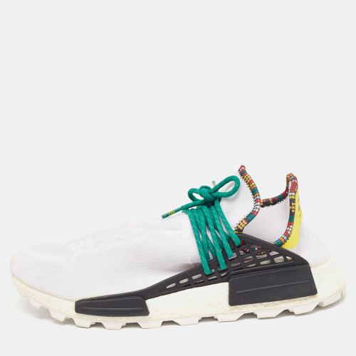 Pharrell Williams x Adidas White Fabric Human Body NMD Sneakers Size 46 2/3 - Adidas - Modalova