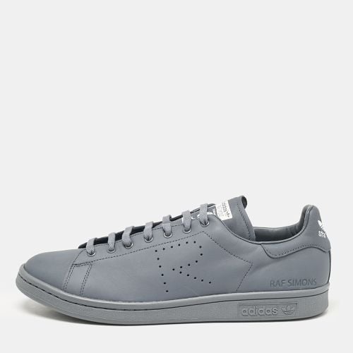 Adidas By Raf Simons Grey Leather Stan Smith Sneakers Size 45 1/3 - Adidas By Raf Simons - Modalova