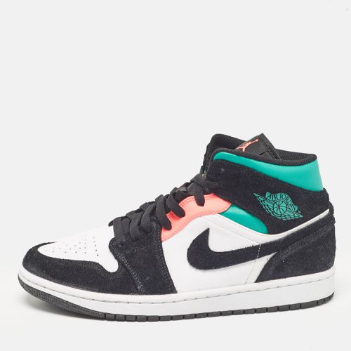 Air Jordans Multicolor Leather and Suede Jordan 1 Mid SE South Beach Sneakers Size 42 - Air Jordans - Modalova