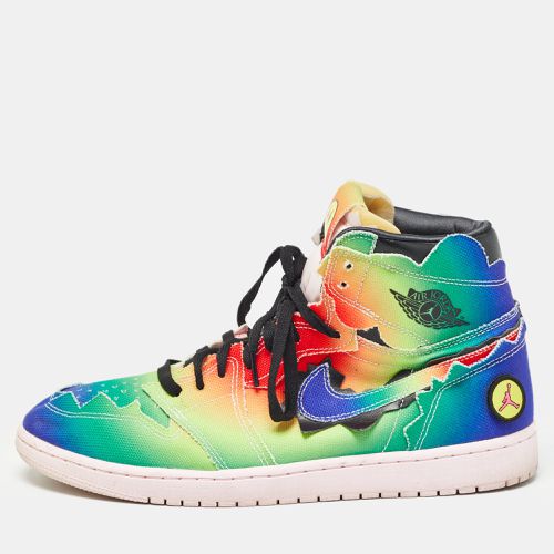 Air Jordans Multicolor Canvas Jordan 1 Retro High J Balvin Sneakers Size 47.5 - Air Jordans - Modalova