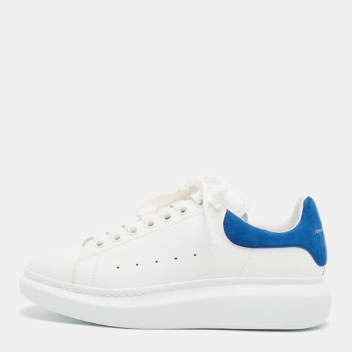 Alexander McQueen White Leather Larry Sneakers Size 42 - Alexander McQueen - Modalova