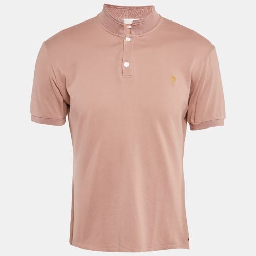 Alexander McQueen Pale Pink Cotton Pique Polo T-Shirt M - Alexander McQueen - Modalova