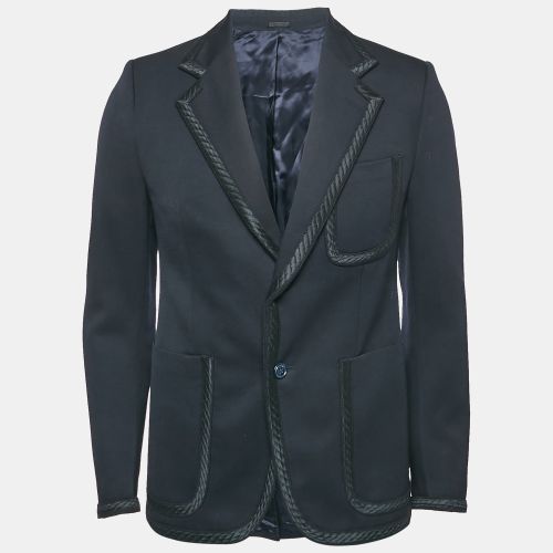 Alexander McQueen Navy Blue Wool Single Breasted Blazer M - Alexander McQueen - Modalova