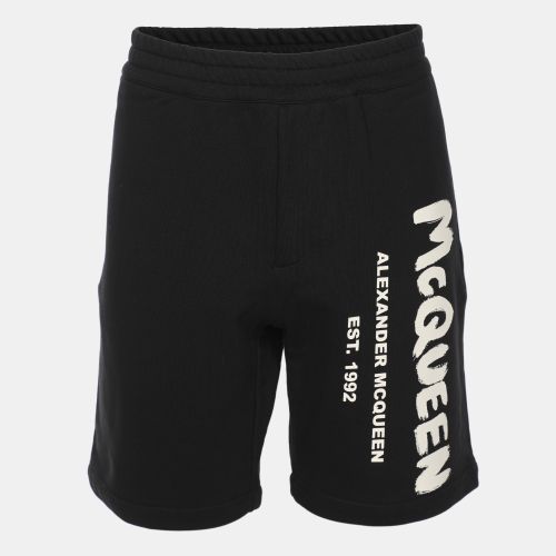 Alexander McQueen Black jersey Short S - Alexander McQueen - Modalova