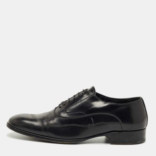 Alexander McQueen Black Leather Lace Oxford Size 43 - Alexander McQueen - Modalova