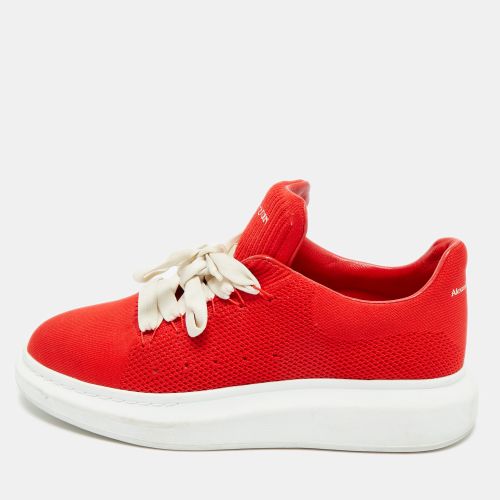 Alexander McQueen Red Knit Fabric Oversized Sneakers Size 43 - Alexander McQueen - Modalova