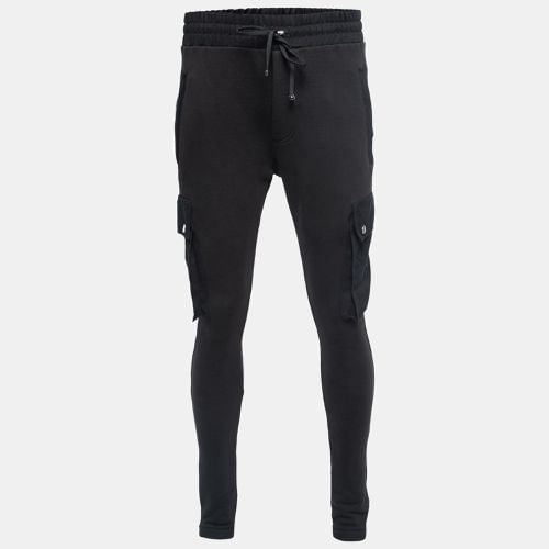 Amiri Black Cotton Cargo Sweatpants M - Amiri - Modalova