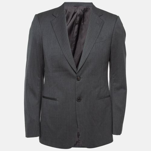 Pinstripe Single Breasted Blazer M - Armani Collezioni - Modalova