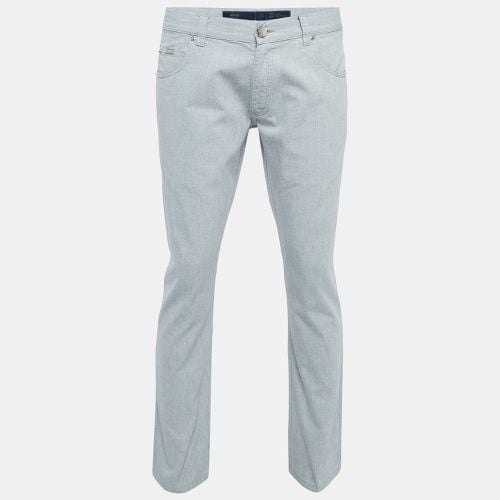 Armani Collezioni Light Blue Denim Slim Fit Jeans M Waist 33'' - Armani Collezioni - Modalova