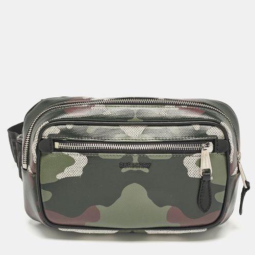 Mangrove Camo Coated Canvas West Belt Bag - Burberry - Modalova