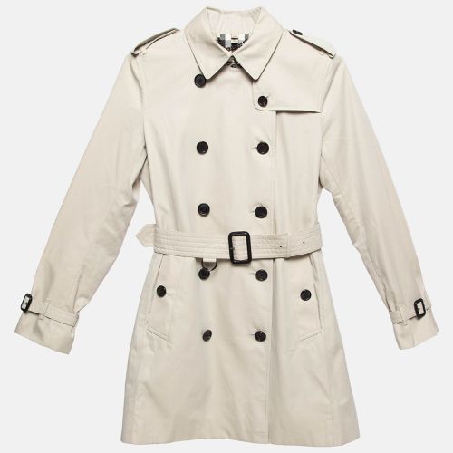 Cotton Double Breasted Trench Coat XXS - Burberry - Modalova