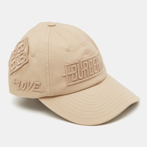 Logo Embroidered Cotton Badge Appliqué Baseball Cap S - Burberry - Modalova