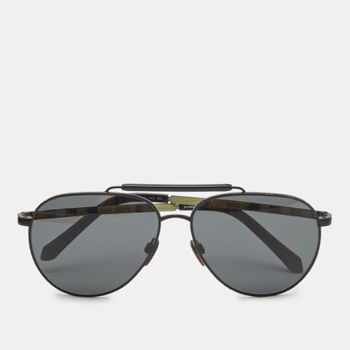 Burberry Black B 3097 Aviator Sunglasses - Burberry - Modalova