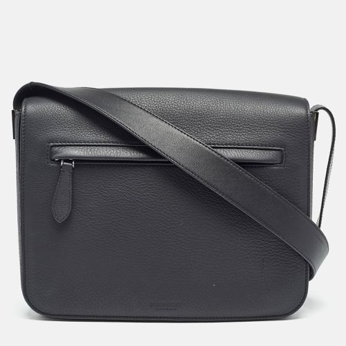 Burberry Black Leather Small Olympia Messenger Bag - Burberry - Modalova