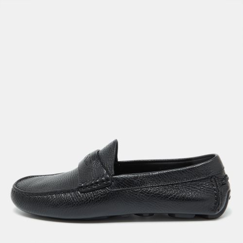 Burberry Black Leather Loafers Size 39 - Burberry - Modalova