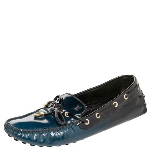 Two Tone Patent Leather Arizona Slip On Loafers Size 39 - Louis Vuitton - Modalova