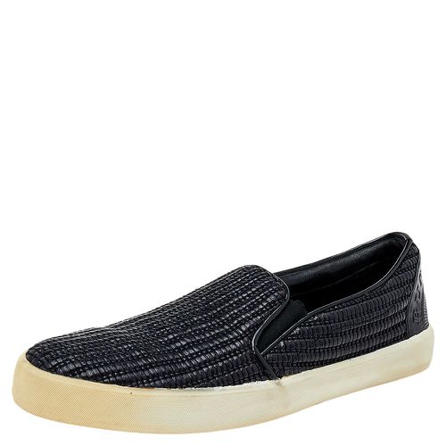 Woven Raffia Slip On Sneakers Size 41 - Burberry - Modalova