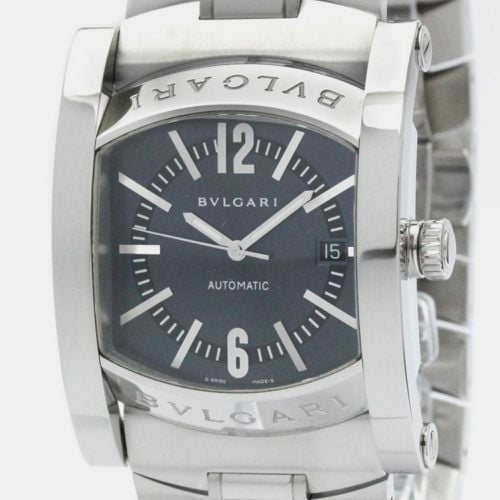 Bvlgari Grey Stainless Steel Assioma AA48S Automatic Men's Wristwatch 48 mm - Bvlgari - Modalova