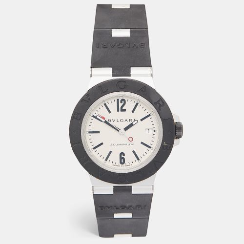 Bvlgari Grey Aluminum Titanium Rubber Bvlgari Bvlgari 103382 Men's Wristwatch 40 mm - Bvlgari - Modalova