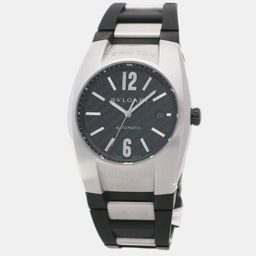 Bvlgari Black Stainless Steel Ergon EG40BSVD Automatic Men's Wristwatch 40 mm - Bvlgari - Modalova