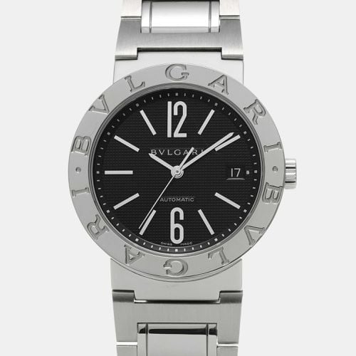 Bvlgari Black Stainless Steel Bvlgari Bvlgari BB38SS Automatic Men's Wristwatch 38 mm - Bvlgari - Modalova