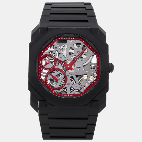 Bvlgari Skeleton Ceramic Octo Finissimo Manual Winding Men's Wristwatch 40 mm - Bvlgari - Modalova