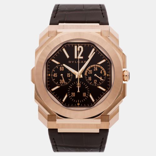 Pre-Owned Bvlgari Octo Finissimo Chronograph GMT 103468 Automatic 43 mm - Bvlgari - Modalova