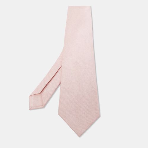 Bvlgari Pink Striped Silk Traditional Tie - Bvlgari - Modalova