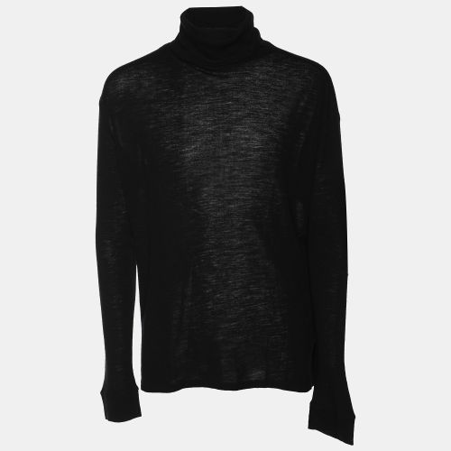 Wool Turtle Neck Knit Sweater M - Balmain - Modalova