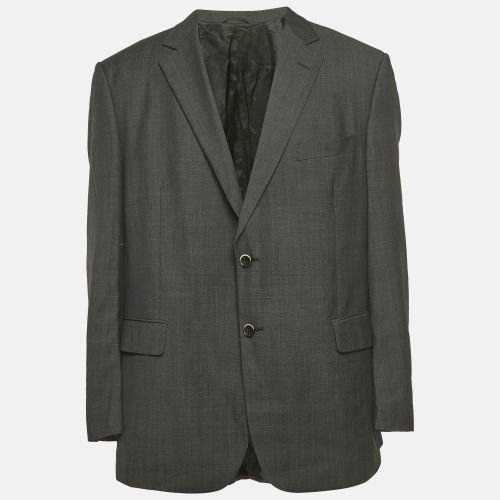 Balmain Grey Wool Regular Fit Blazer 5XL - Balmain - Modalova