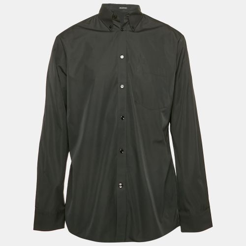 Balenciaga Black Cotton Long Sleeve Shirt M - Balenciaga - Modalova