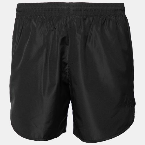 Balenciaga Black Synthetic Logo Embroidered Running Shorts M - Balenciaga - Modalova