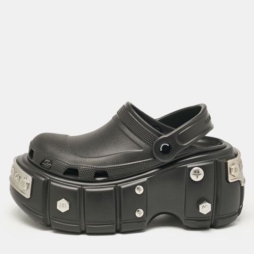 Balenciaga x Crocs Black Rubber Hardcrocs Sandals Size 40 - Balenciaga - Modalova