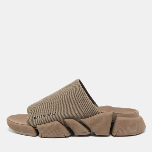 Knit Fabric Speed 2.0 Slide Sandals Size 43 - Balenciaga - Modalova