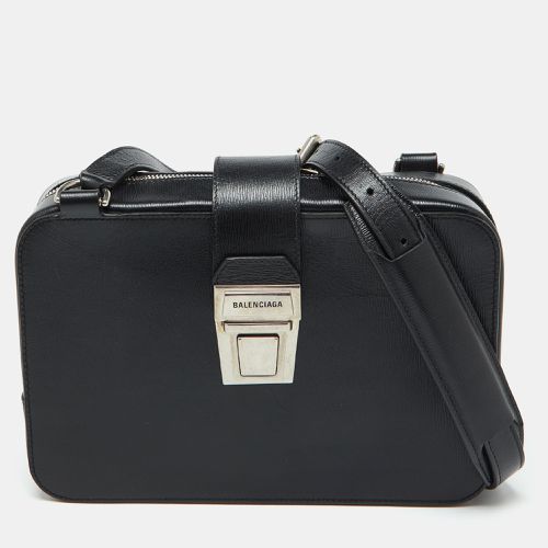 Balenciaga Black Leather Tuck-lock Shoulder Bag - Balenciaga - Modalova