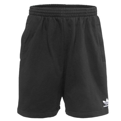 Balenciaga X Adidas Black Cotton Striped Track Shorts XXS - Balenciaga - Modalova