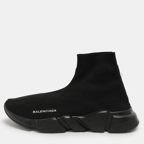 Knit Fabric Speed Trainer High Top Sneakers Size 42 - Balenciaga - Modalova