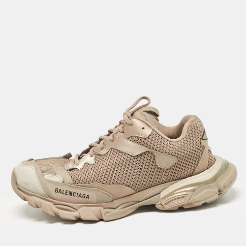 Balenciaga Dark Beige Mesh and Leather Track 3 Sneakers Size 42 - Balenciaga - Modalova