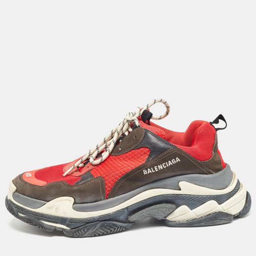 Balenciaga Multicolor Leather and Mesh Triple S Sneakers Size 45 - Balenciaga - Modalova