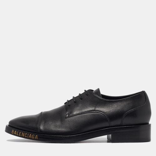 Balenciaga Black Leather Lace Up Derby Size 42 - Balenciaga - Modalova