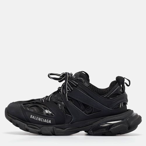 Balenciaga Black Faux Leather Track Sneakers Size 40 - Balenciaga - Modalova