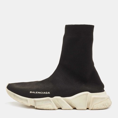 Balenciaga Black Knit Fabric Speed Trainer Sneakers Size 40 - Balenciaga - Modalova