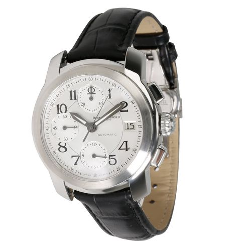 Stainless Steel and Alligator Capeland MV045216 Men's Wristwatch 38MM - Baume & Mercier - Modalova